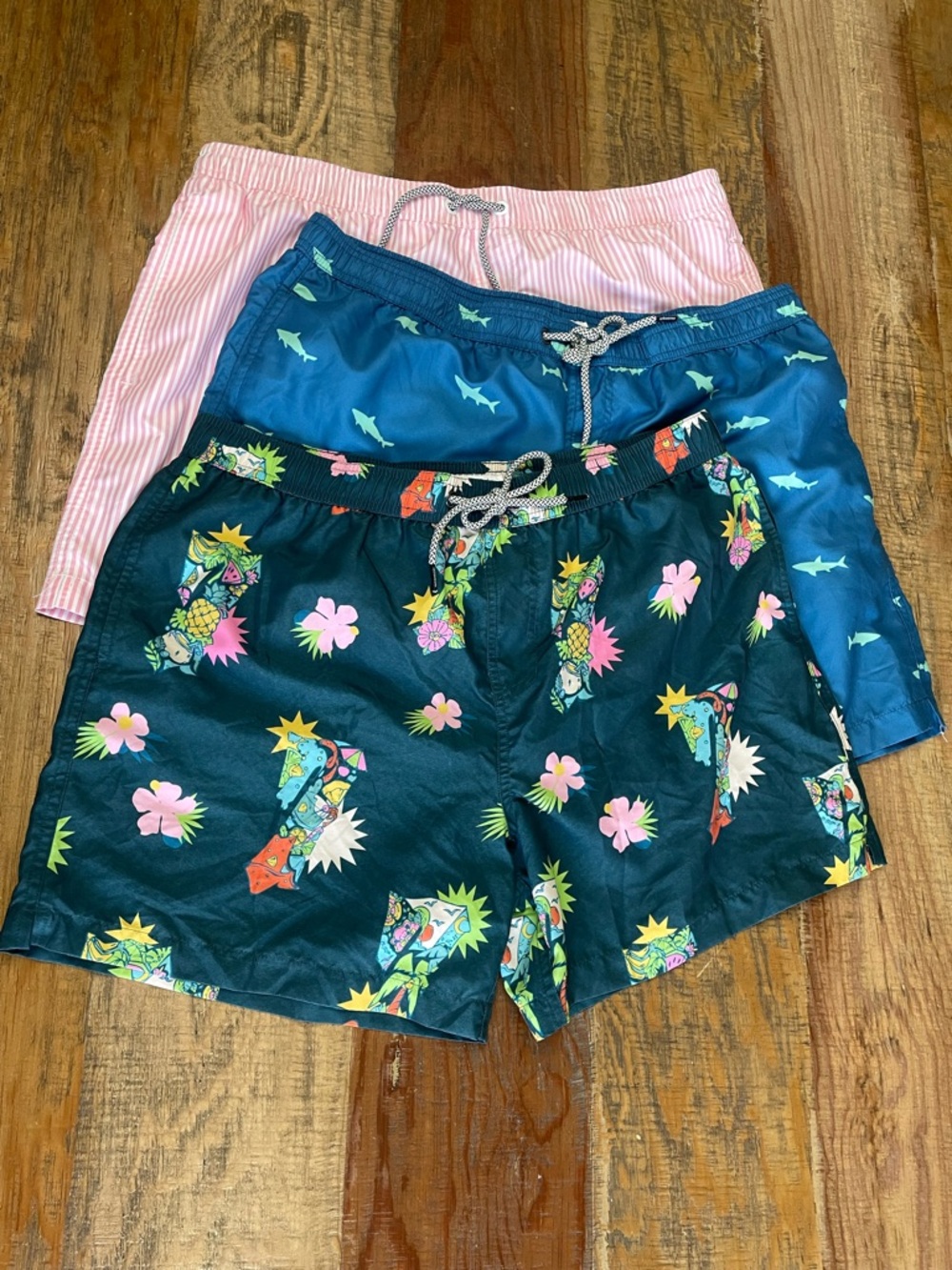 Lot of 3 Maamgic Swim Trunks Size XL beach summer